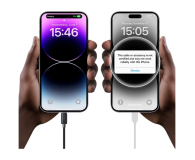 USAMS Kabel KY Series US-SJ692 30W USB-C/Lightning 1m biały - 1569038 - zdjęcie 4